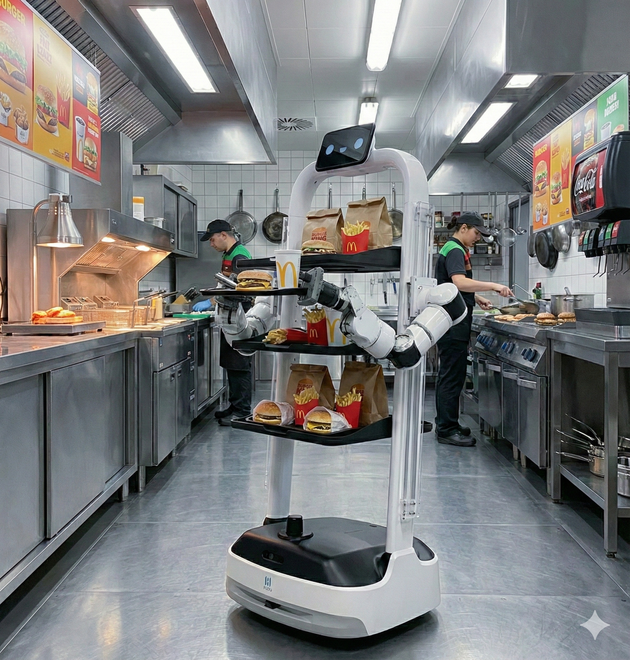 Future Robot in Kitchen