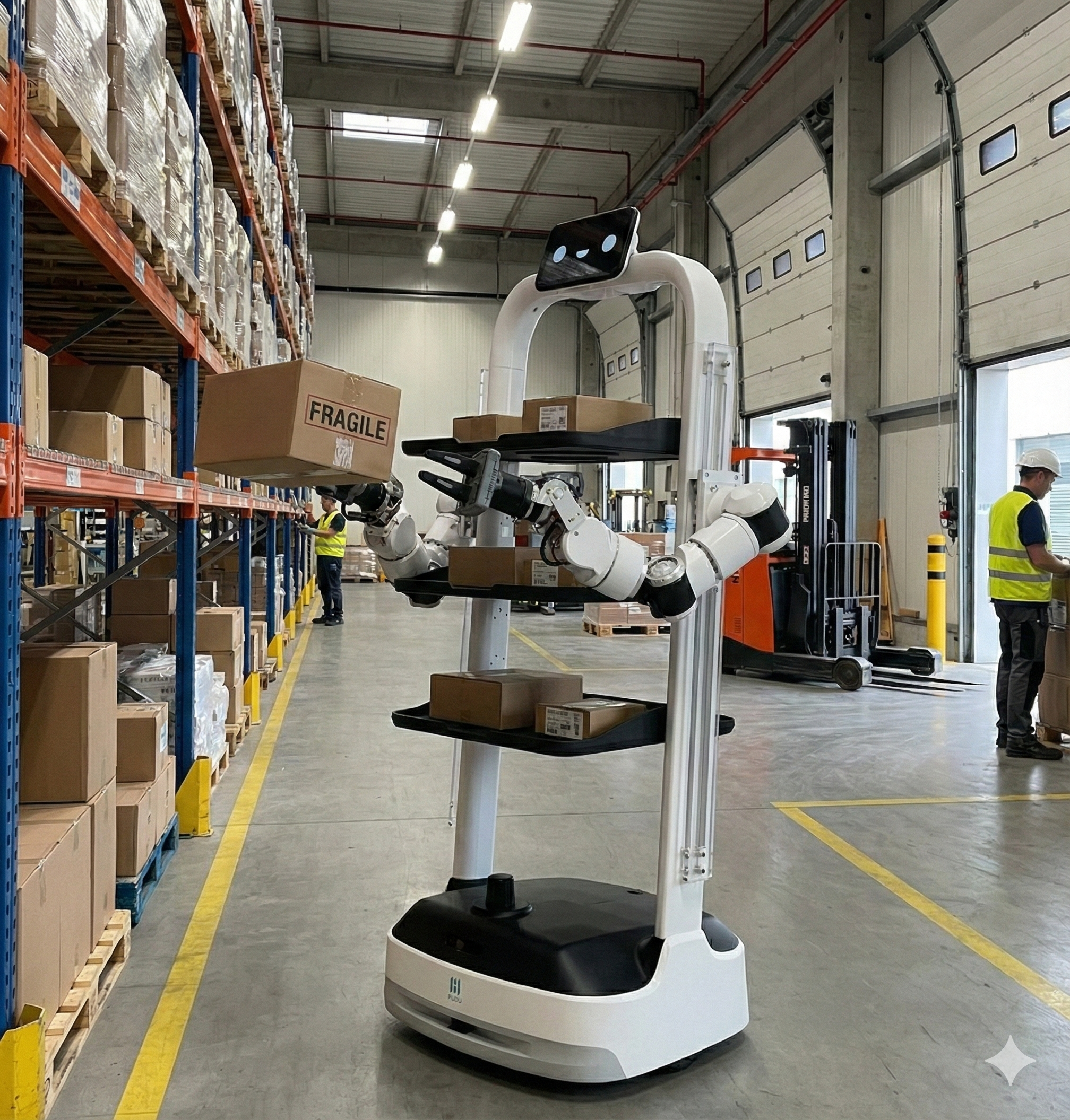 Future Robot in Warehouse